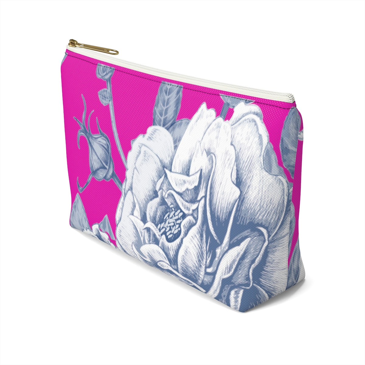 Pretty Pink, Baby Blue Accessory Pouch w T-bottom