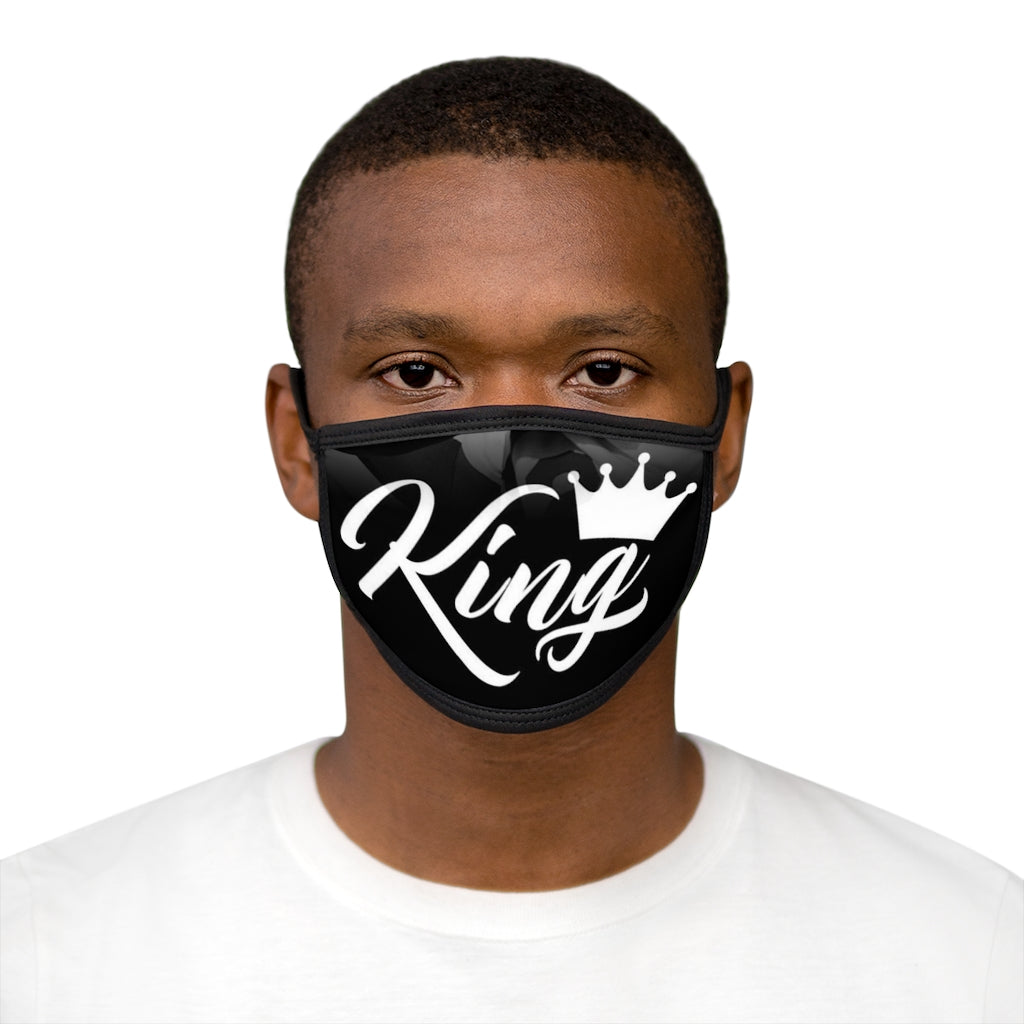 King Mixed-Fabric Face Mask