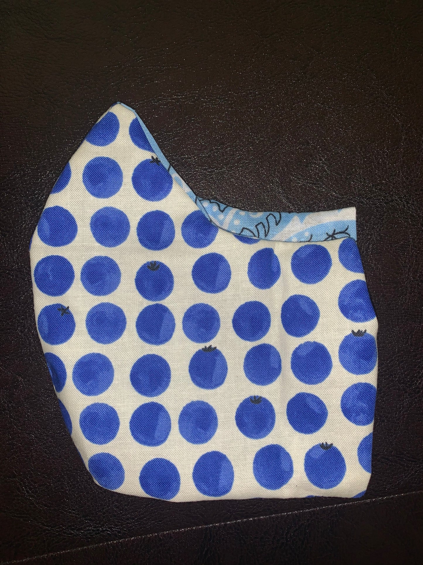 Blueberries Cotton 2 Layer Facemask