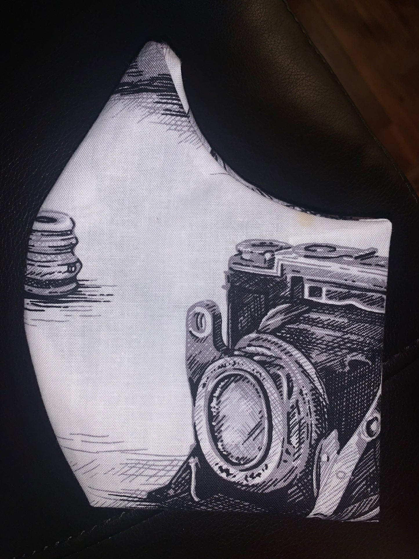 Camera Cotton 2 Layer Facemask