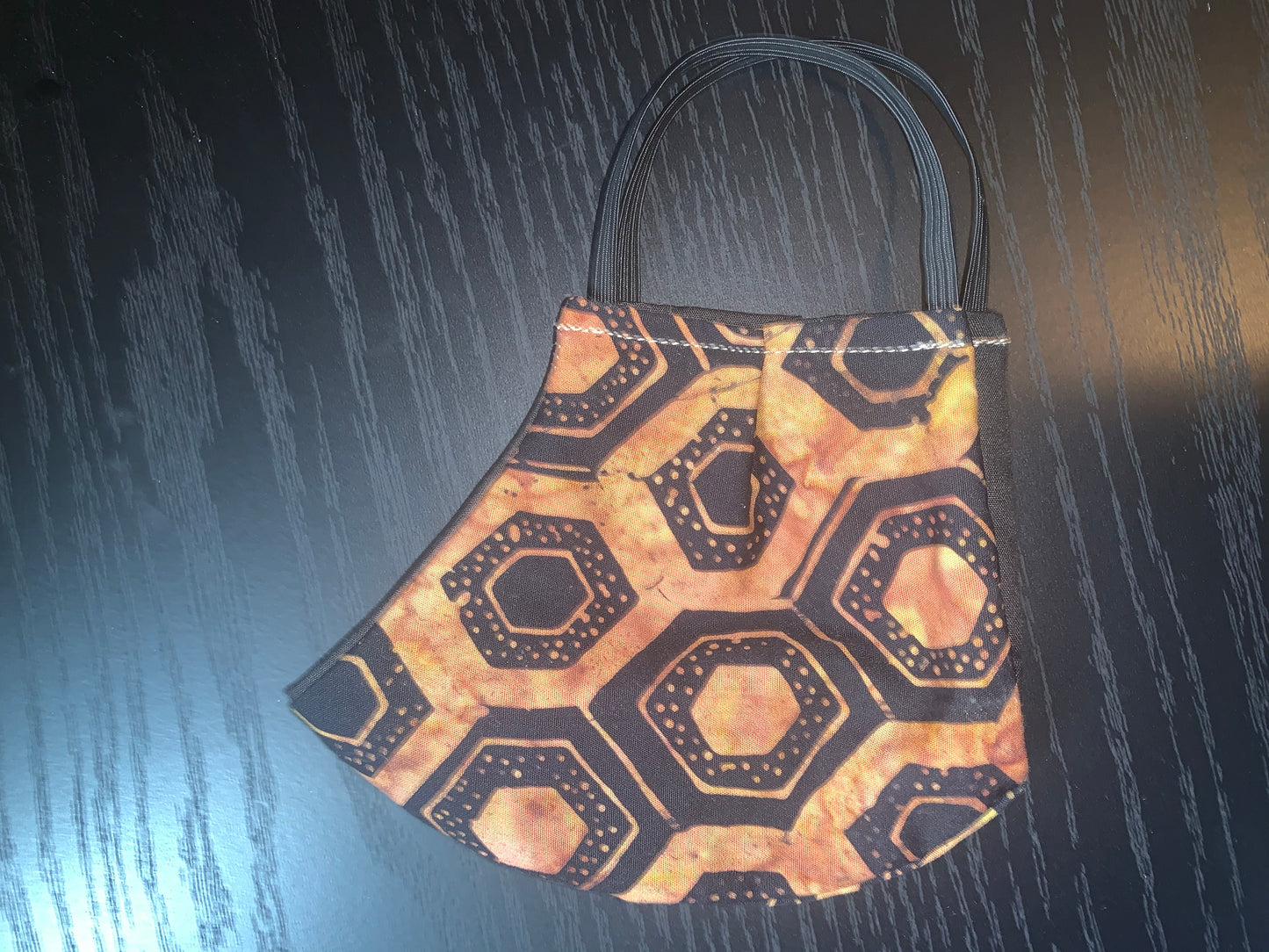 Mud Cloth African Print Cotton 2 Layer Facemask