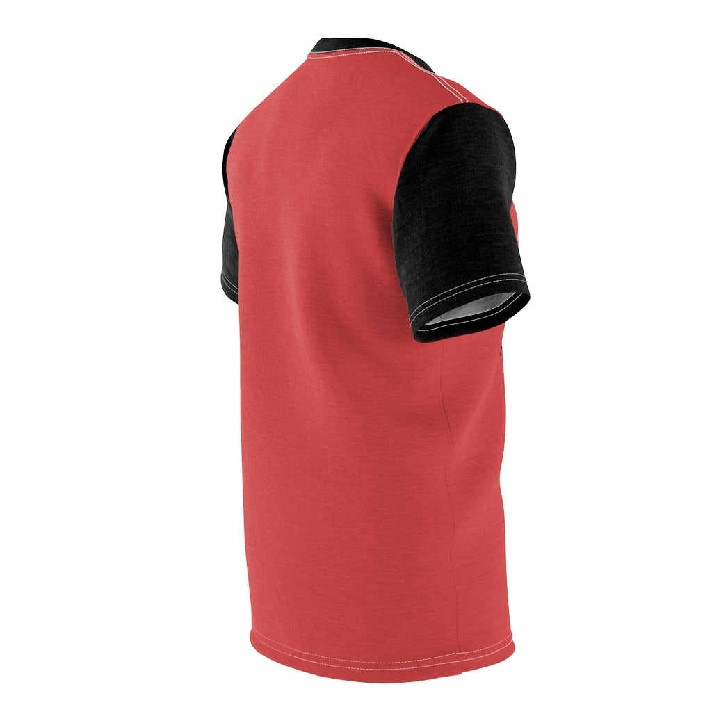 Locs Red Unisex AOP Cut & Sew Tee