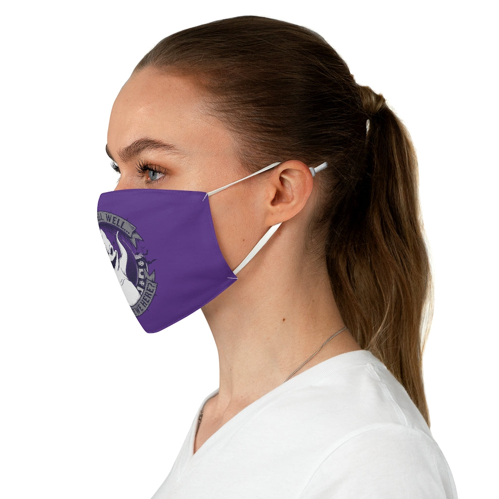 Well, well Oogy Fabric Face Mask