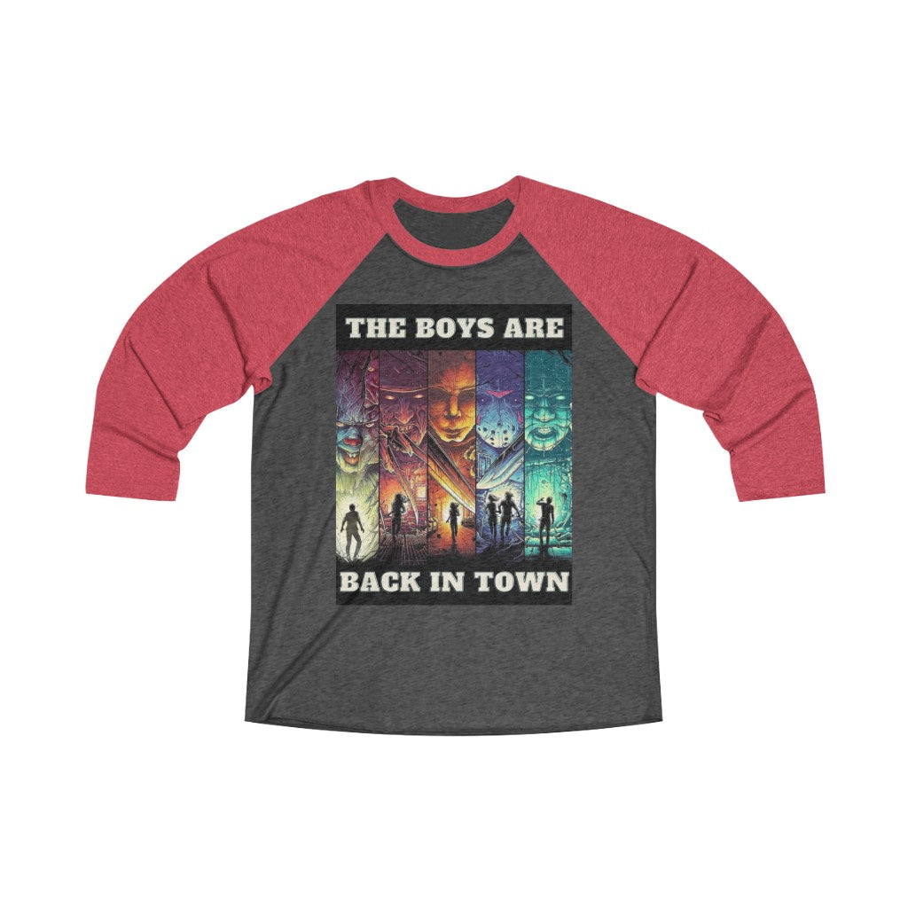 The Boys Unisex Tri-Blend 3/4 Raglan Tee