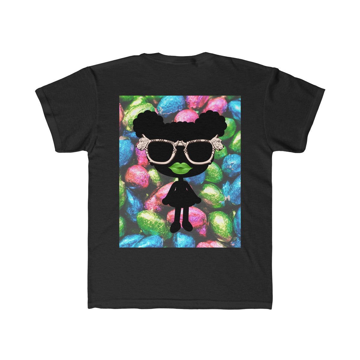 Candy Girls Chocolate Eggs Kids Regular Fit Tee