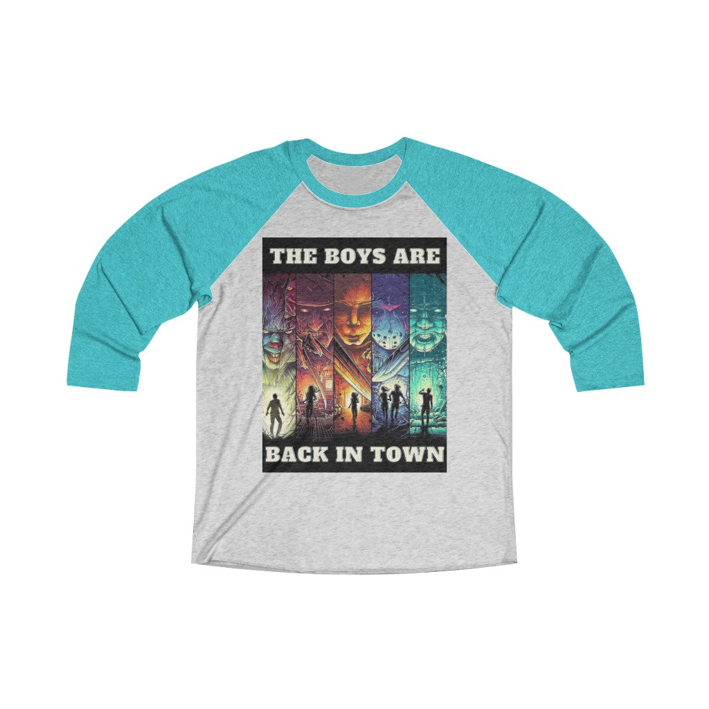 The Boys Unisex Tri-Blend 3/4 Raglan Tee