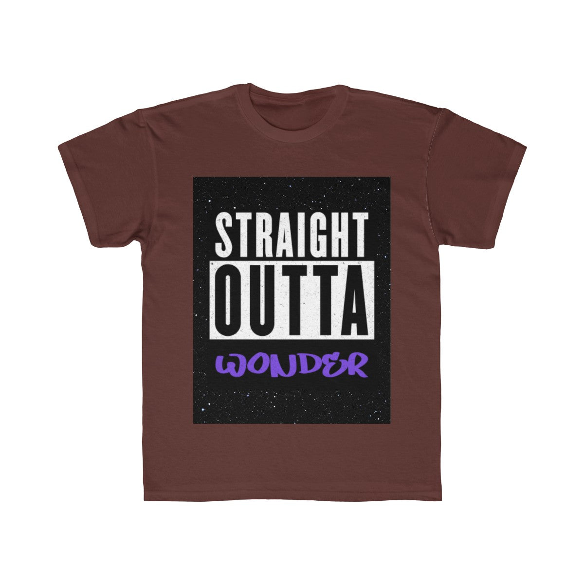 Straight Outta Wonder Kids Regular Fit Tee