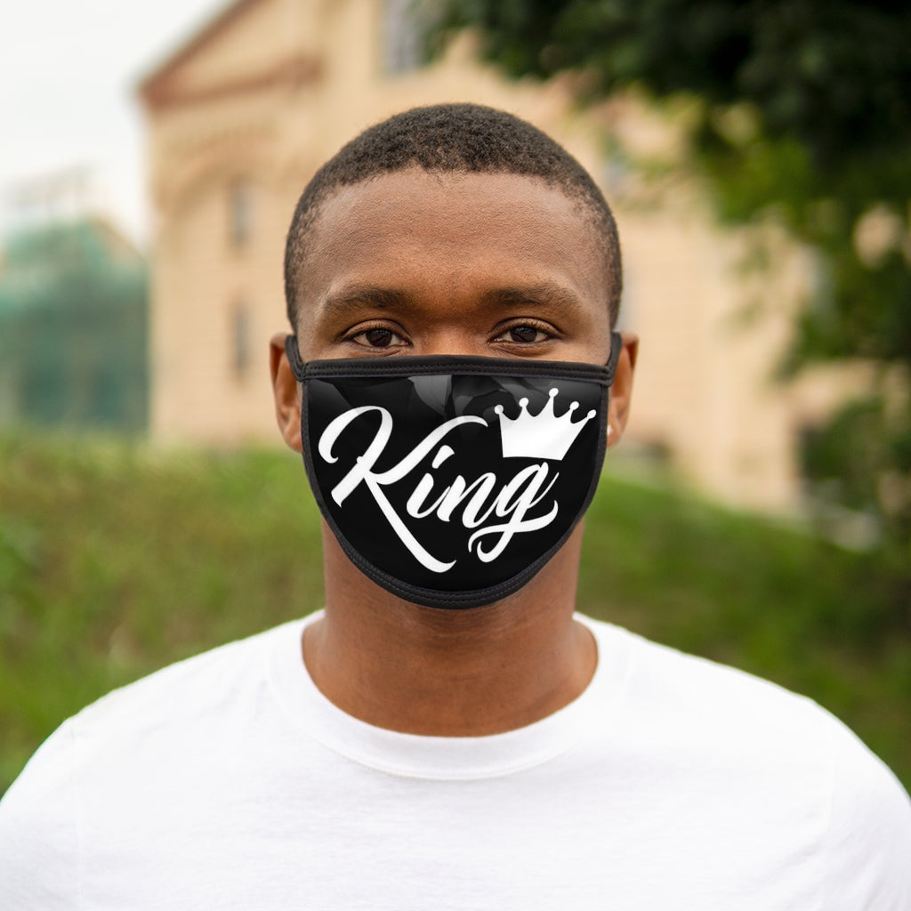 King Mixed-Fabric Face Mask