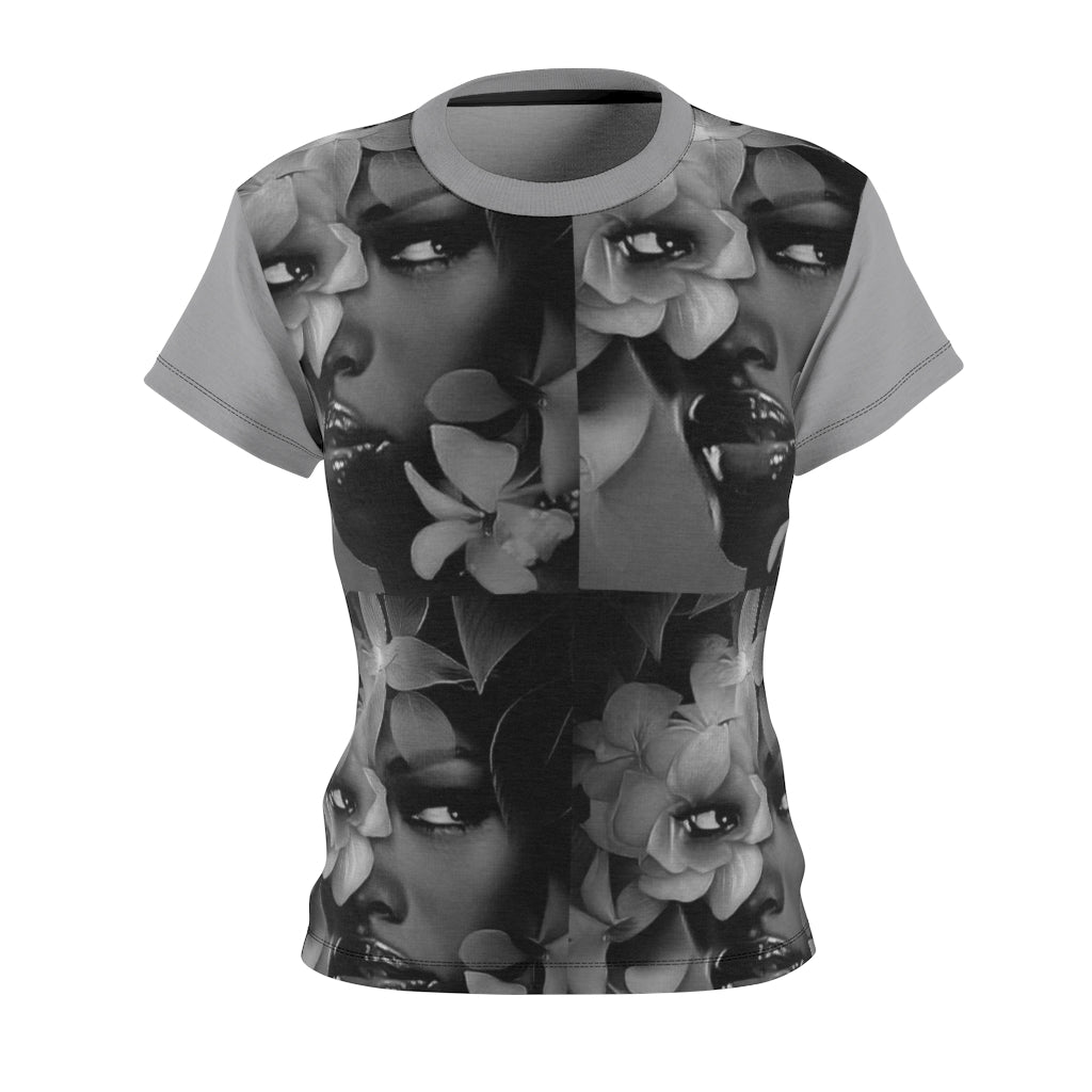 Peekaboo Women's AOP Cut & Sew Tee