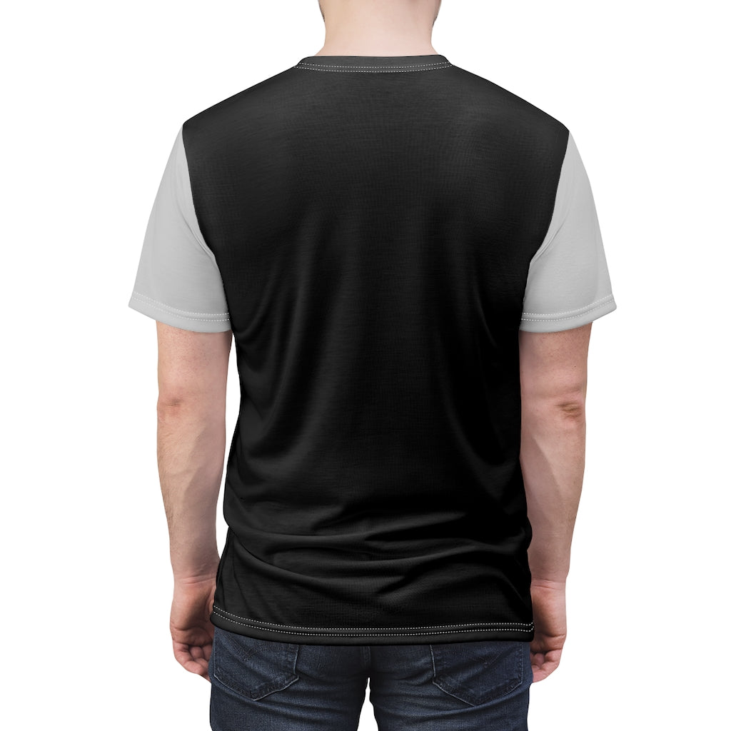 Locs Blk/Gry Unisex AOP Cut & Sew Tee