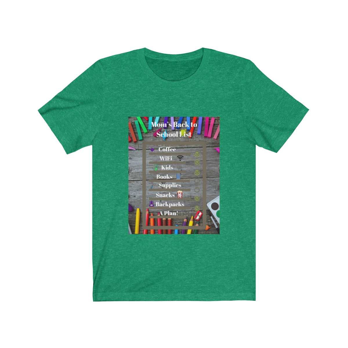 Mom’s List Women’s Jersey Short Sleeve Tee