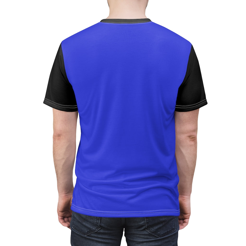 Locs Blu Unisex AOP Cut & Sew Tee