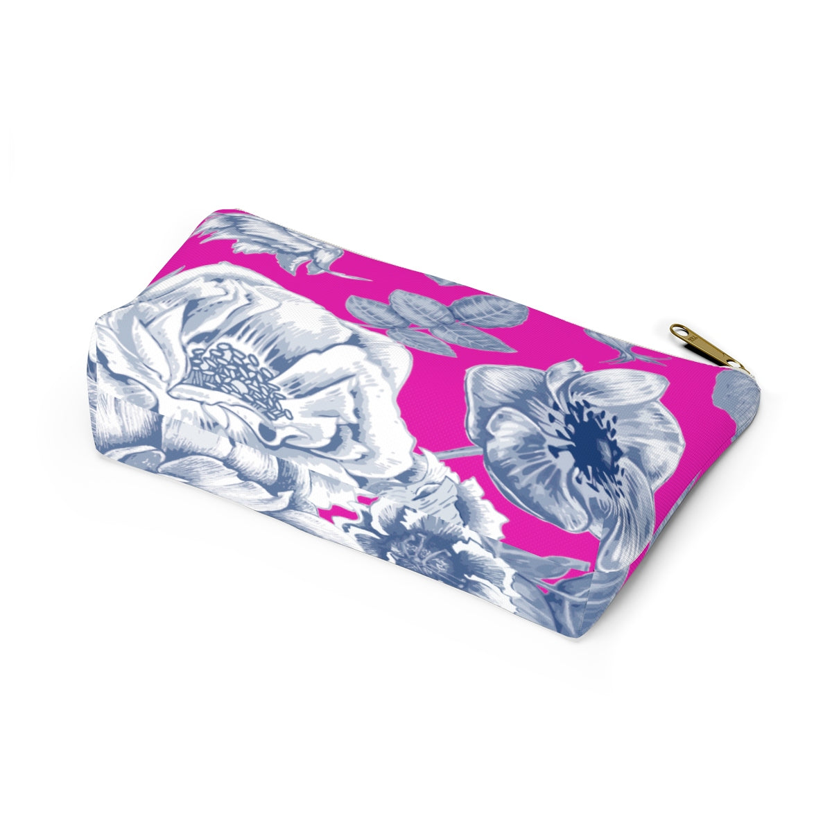 Pretty Pink, Baby Blue Accessory Pouch w T-bottom