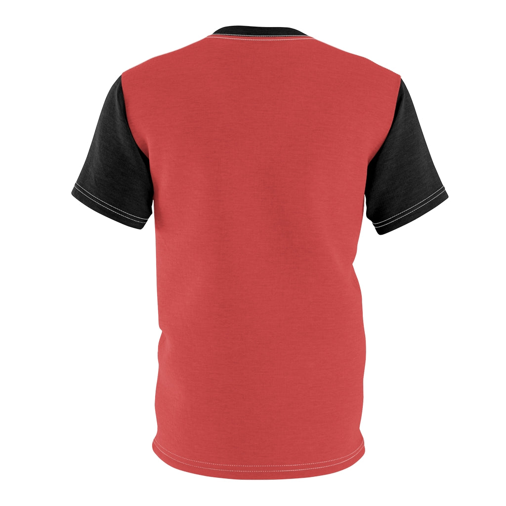 Locs Red Unisex AOP Cut & Sew Tee