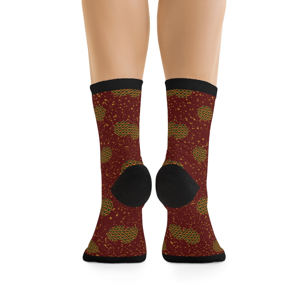 Motherspace Red DTG Socks