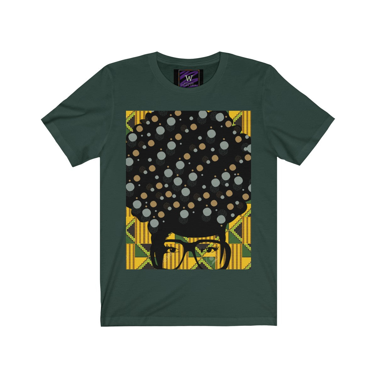 Natural Puff Unisex Jersey Short Sleeve Tee