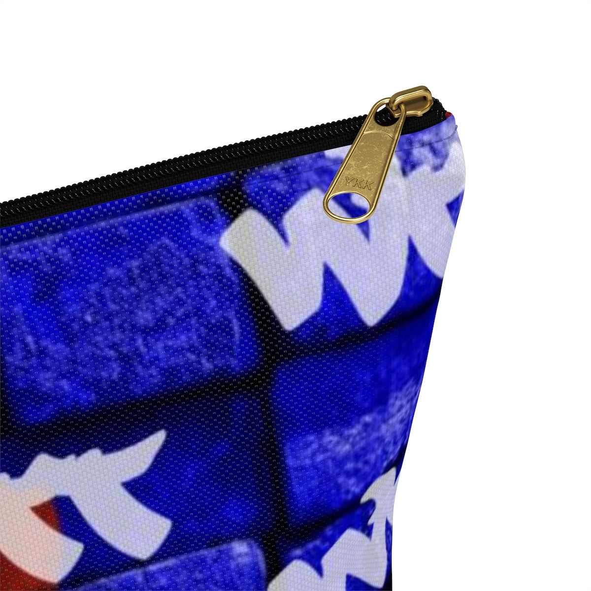 WTT logo Blue/Red Brick Accessory Pouch w T-bottom