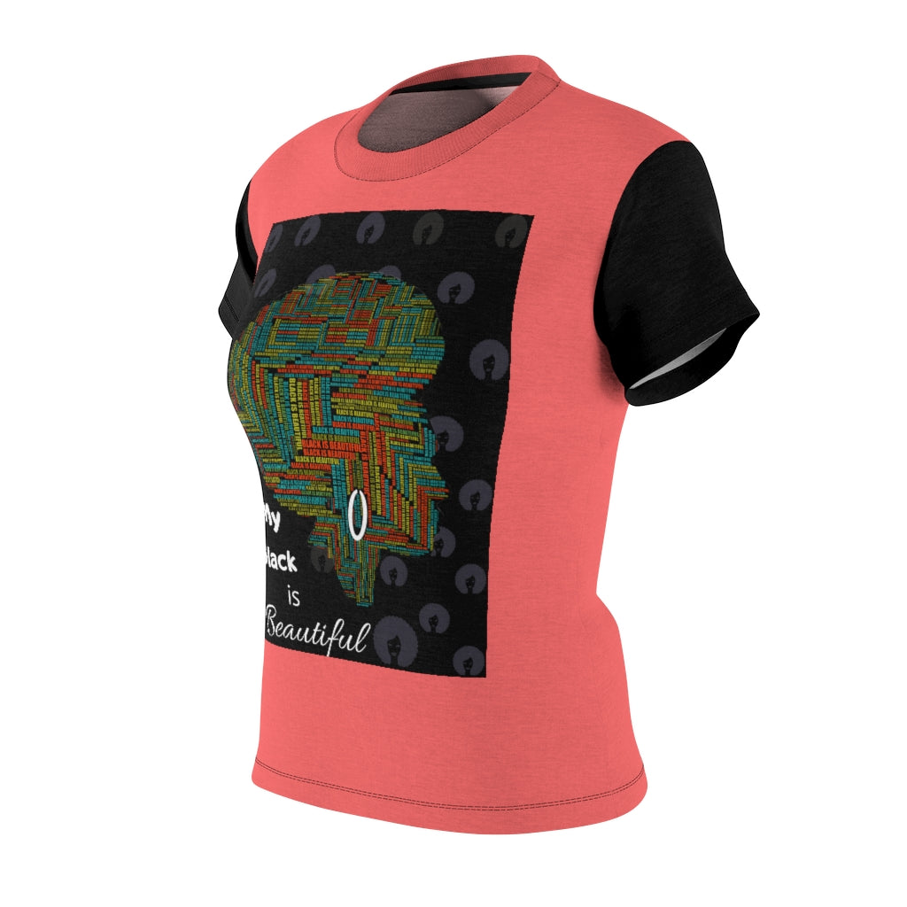 My Black is Beautiful2 Women's AOP Cut & Sew Tee