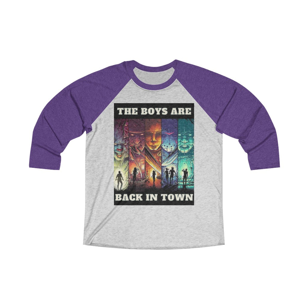 The Boys Unisex Tri-Blend 3/4 Raglan Tee