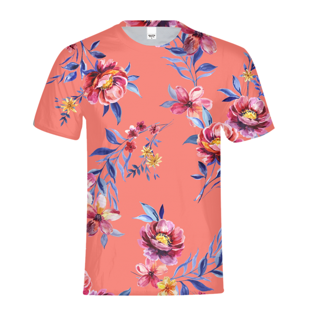 Pink Flower Kids Tee