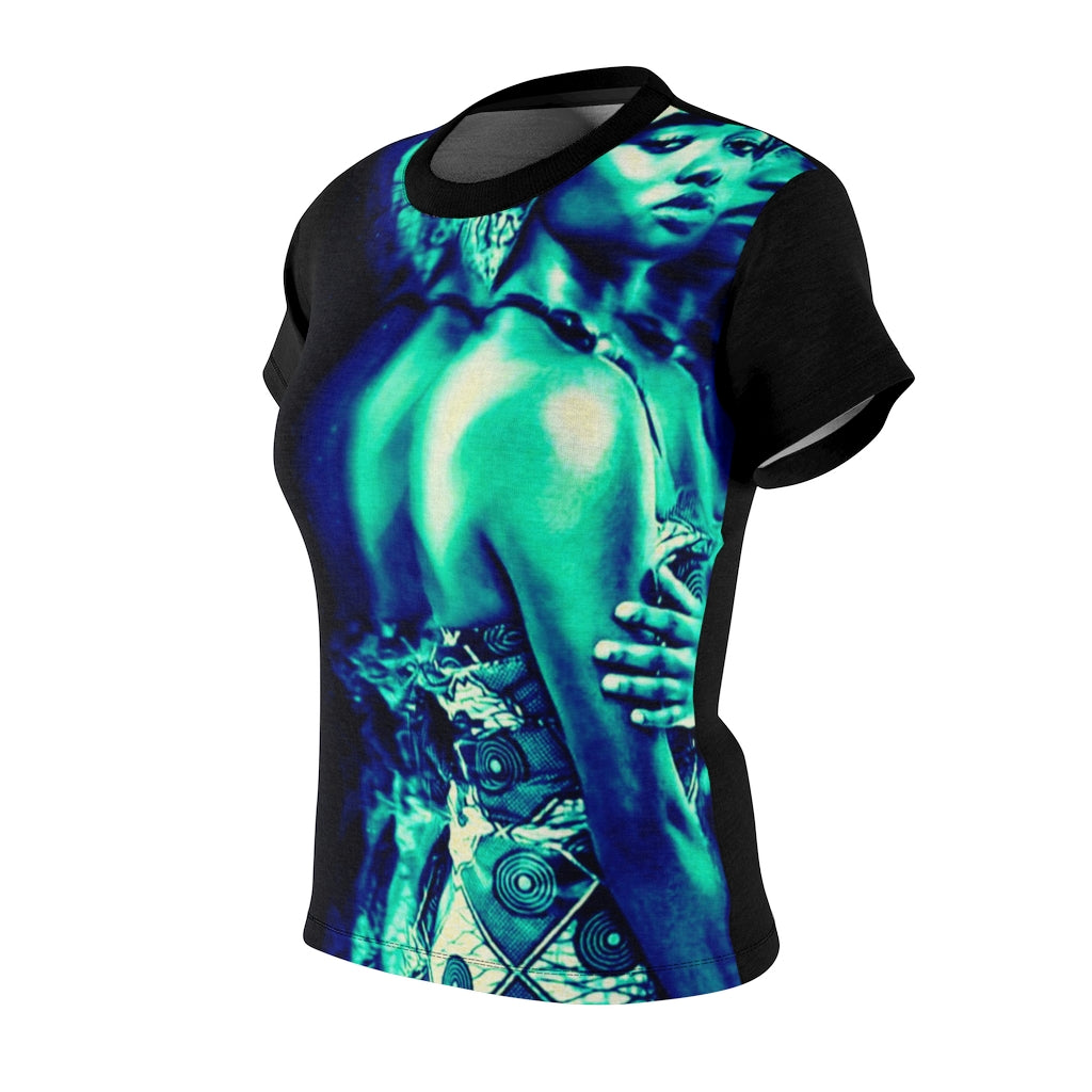 Vibe Women's AOP Cut & Sew Tee