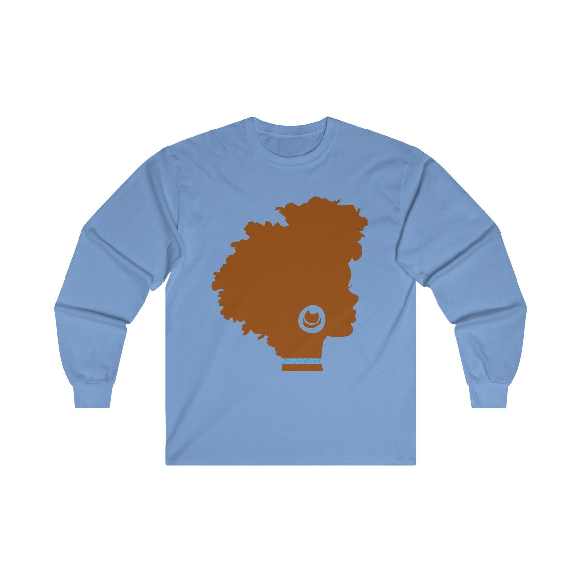 Beautifully Shaded Adult Cotton Long Sleeve Tee
