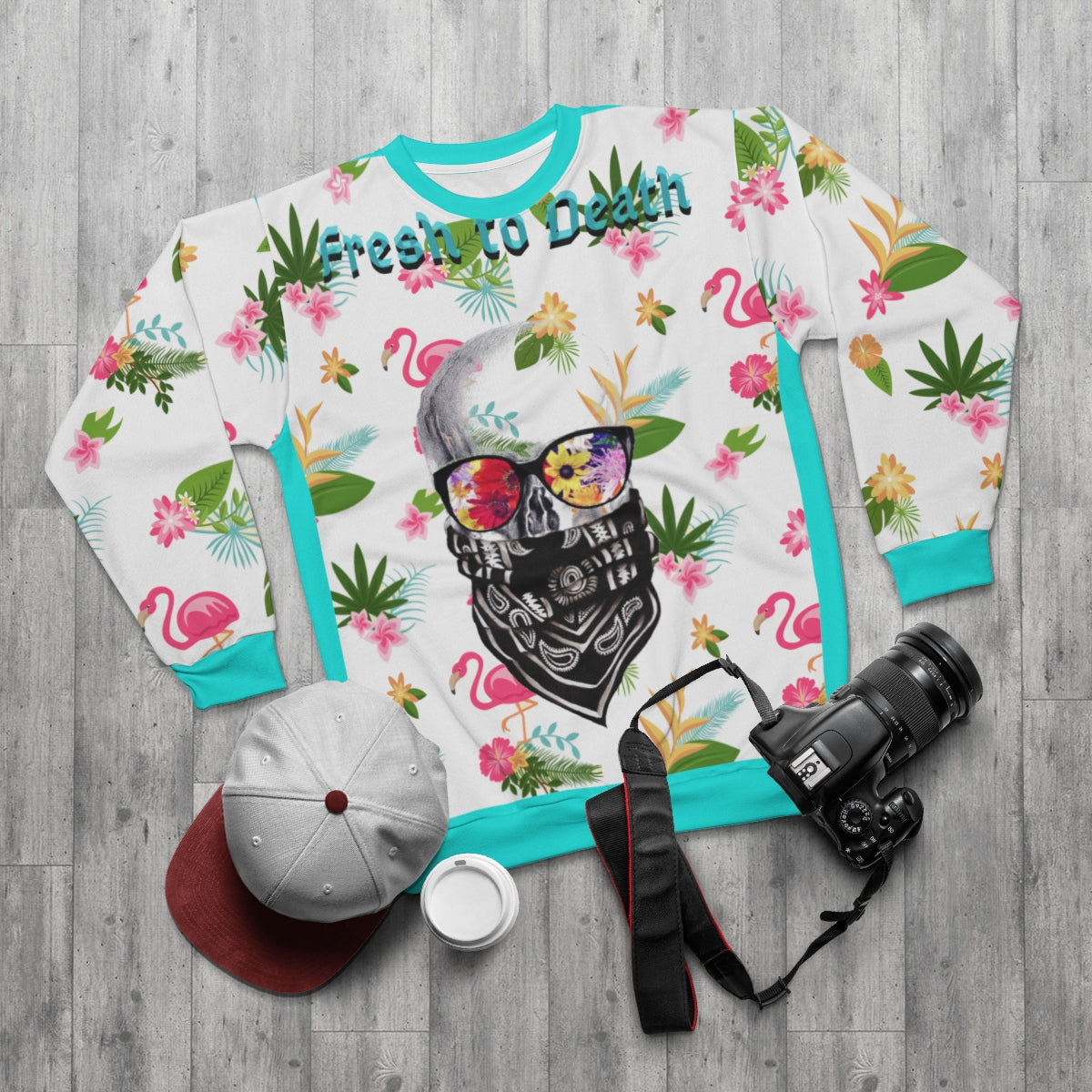 Fresh to Death AOP Unisex Sweatshirt