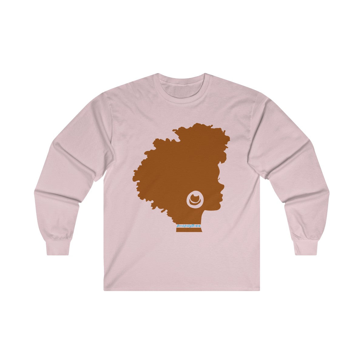 Beautifully Shaded Adult Cotton Long Sleeve Tee