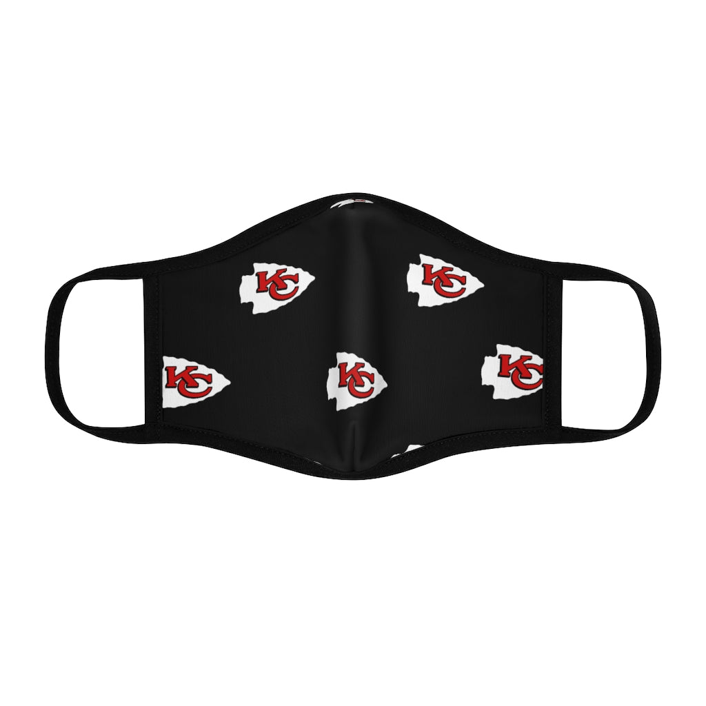 KC Chiefs Fitted Polyester Face Mask