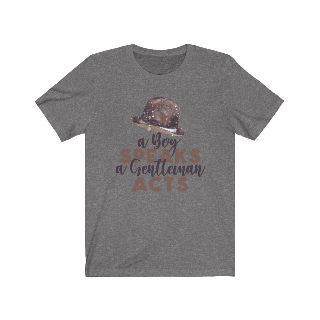 Boys and Gents Adult Jersey Short Sleeve Tee