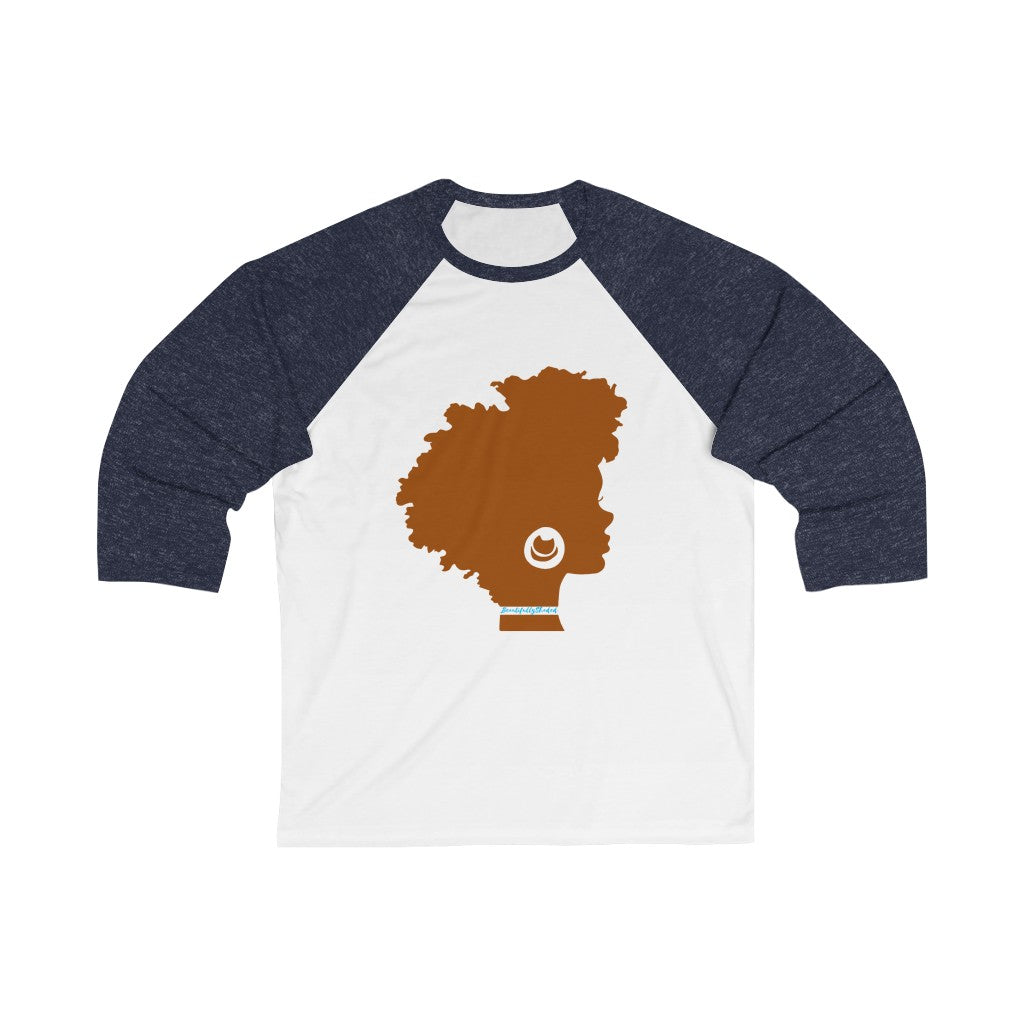Beautifully Shaded Unisex 3/4 Sleeve Baseball Tee