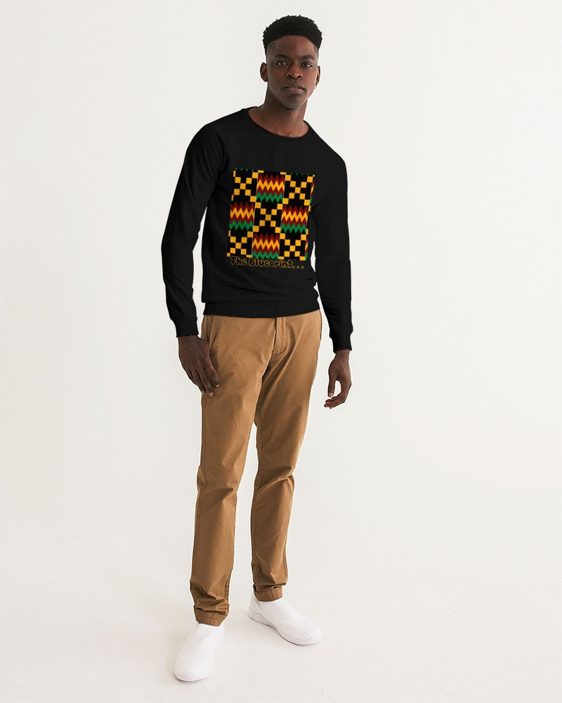 The Blueprint (Kente Theme) Men's Graphic Sweatshirt