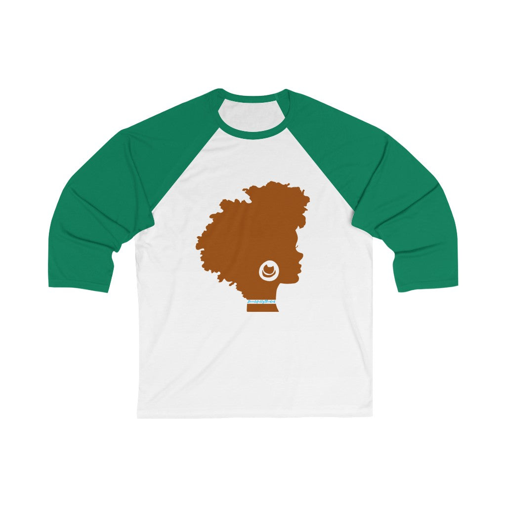 Beautifully Shaded Unisex 3/4 Sleeve Baseball Tee