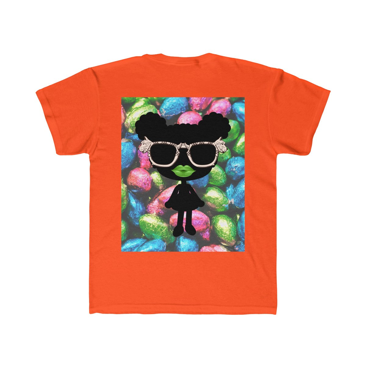 Candy Girls Chocolate Eggs Kids Regular Fit Tee