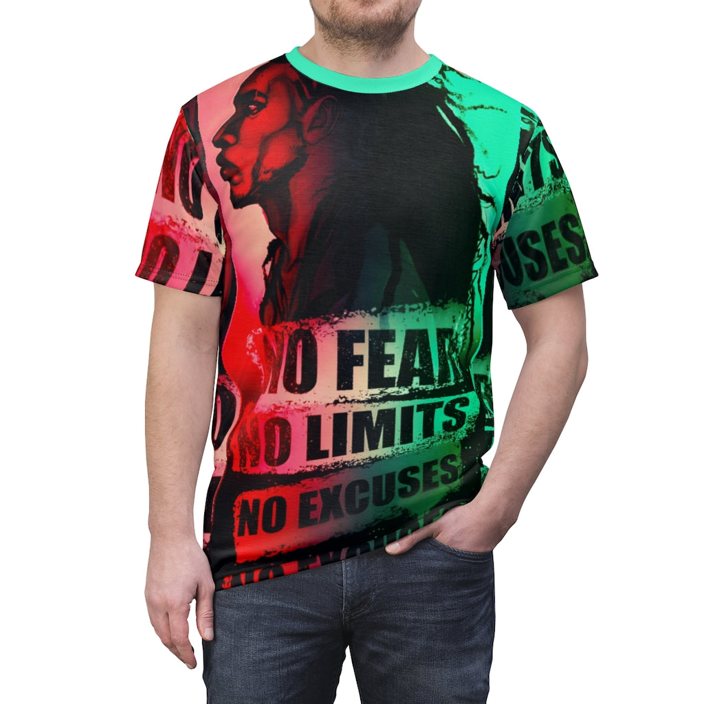 No FearII Adult AOP Cut & Sew Tee