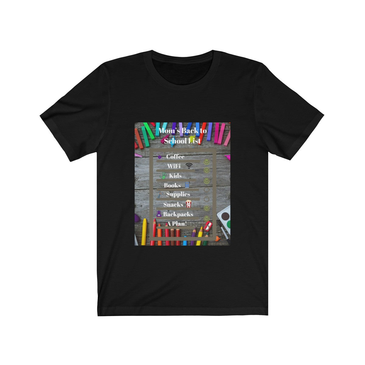 Mom’s List Women’s Jersey Short Sleeve Tee