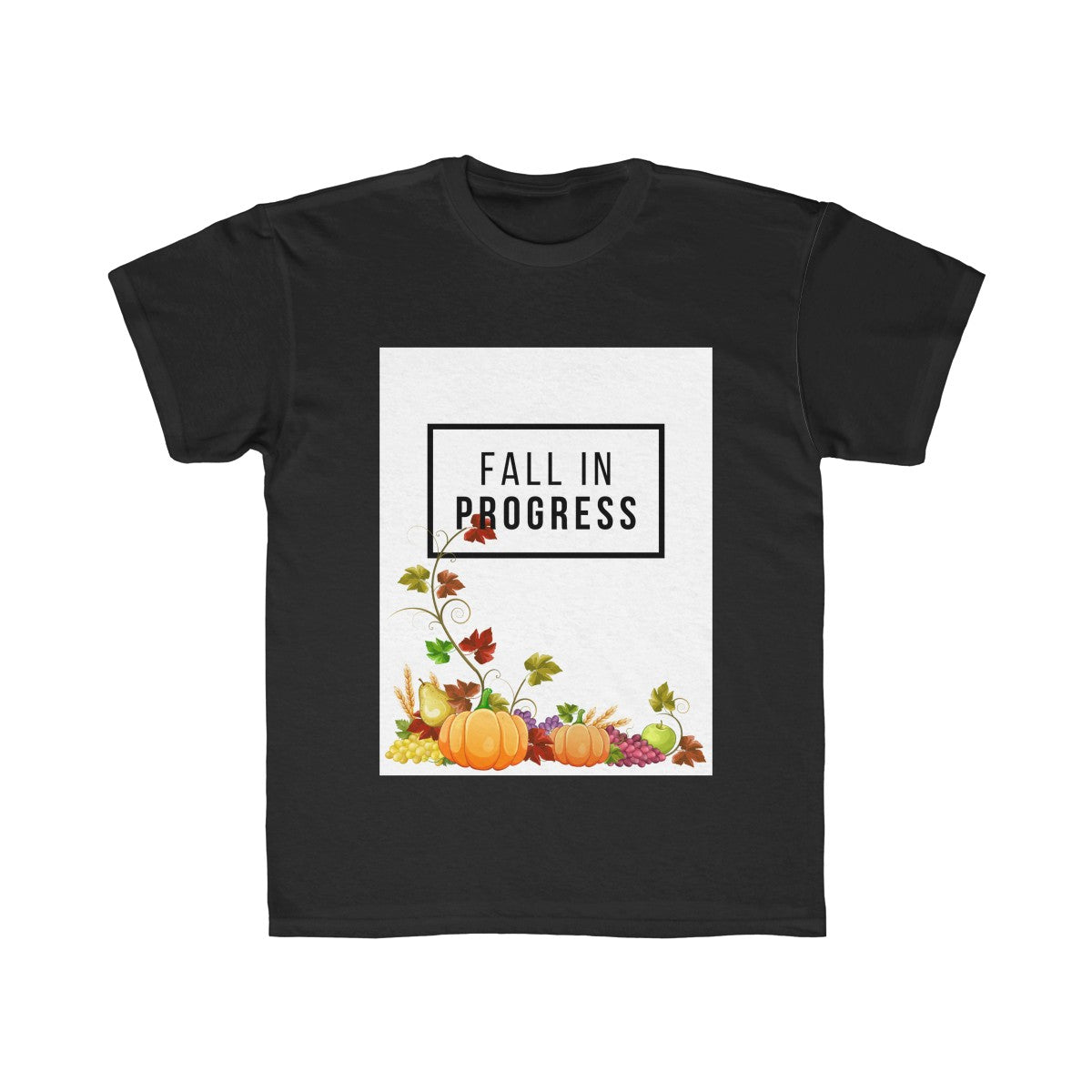 Fall in Progress Kids Regular Fit Tee