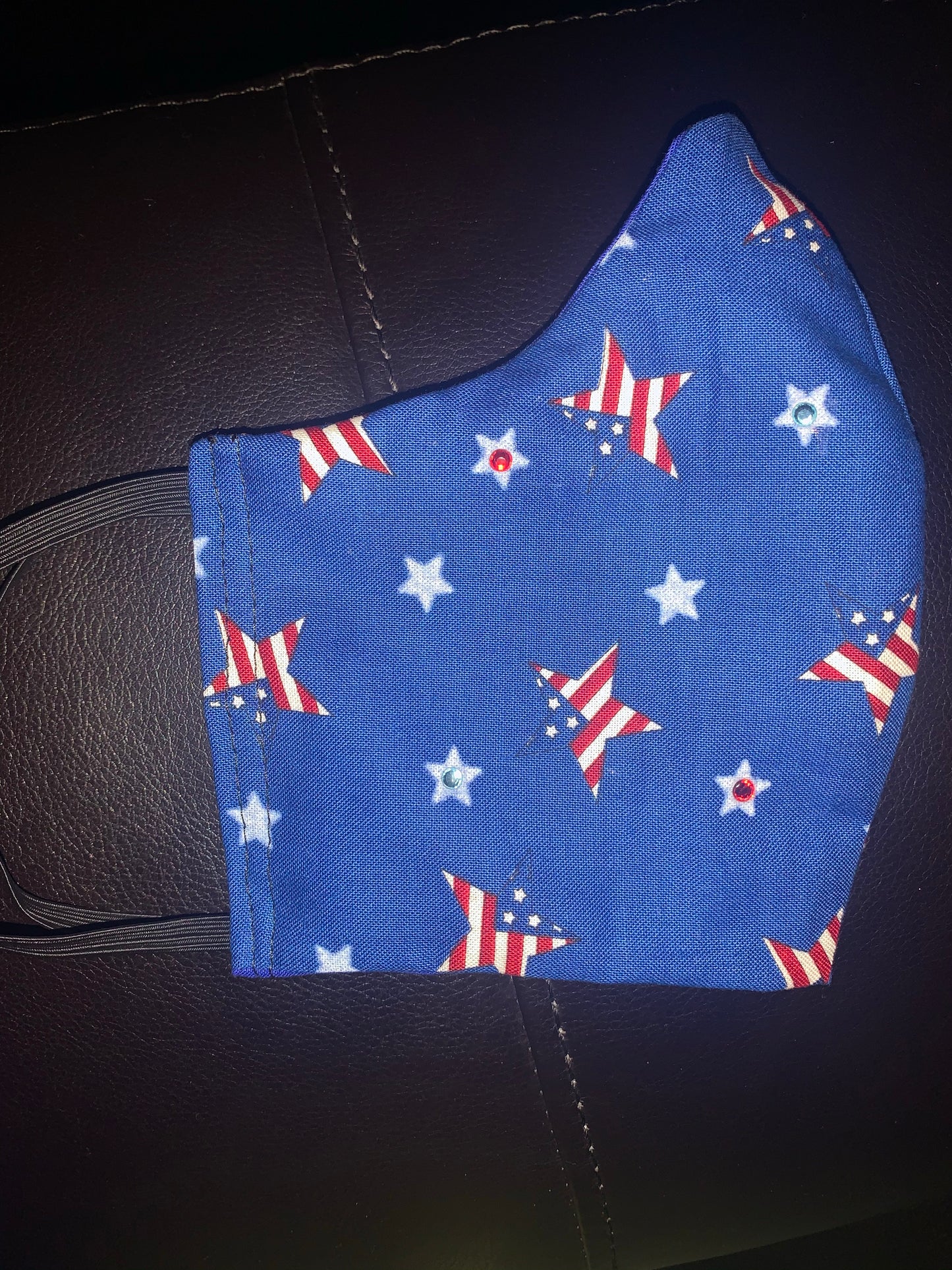 Star Spangled Cotton 2 Layer Facemask
