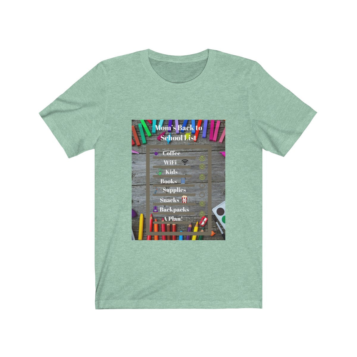 Mom’s List Women’s Jersey Short Sleeve Tee