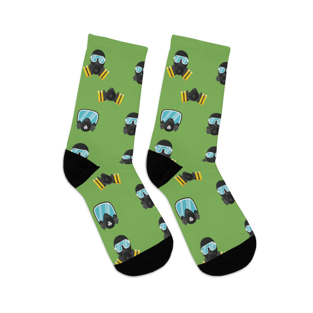 MaskOn GRN Adult Unisex DTG Socks