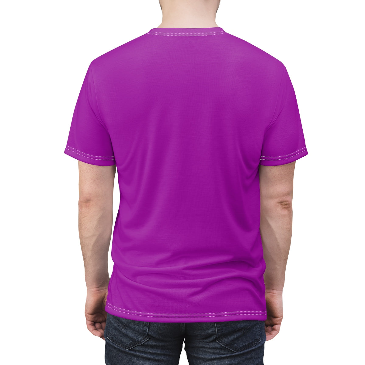 Pretty Pnk Baby Blue Unisex AOP Cut & Sew Tee