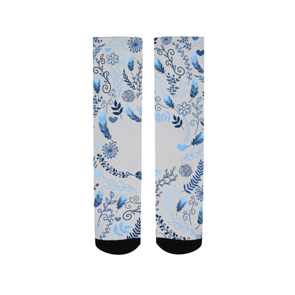 Feather Blue Women's Socks