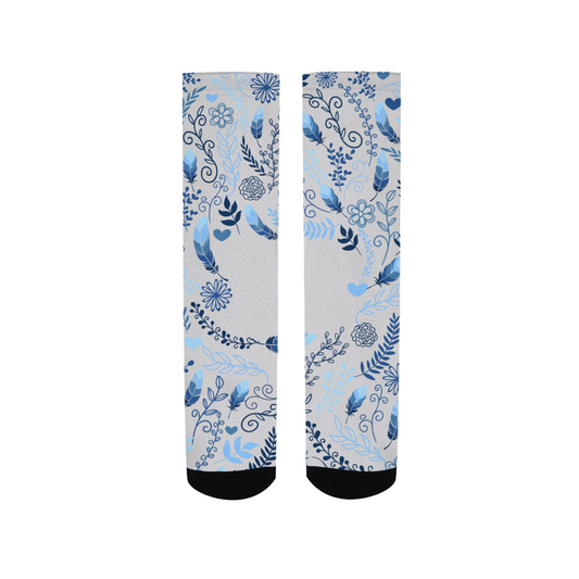 Feather Blue Women's Socks