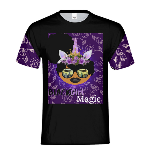 Black Girl Magic Kids Cotton Tee