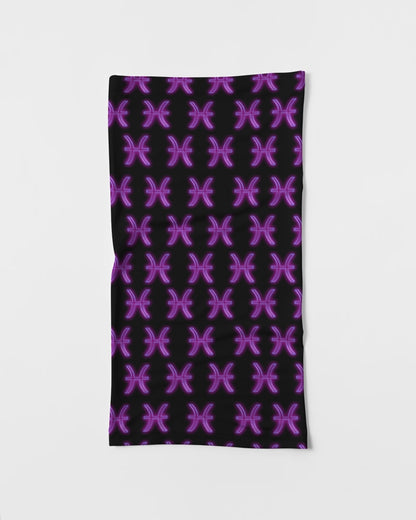 Purple Pisces  Neck Gaiter Set