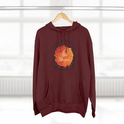 Burgers Unisex Premium Pullover Hoodie