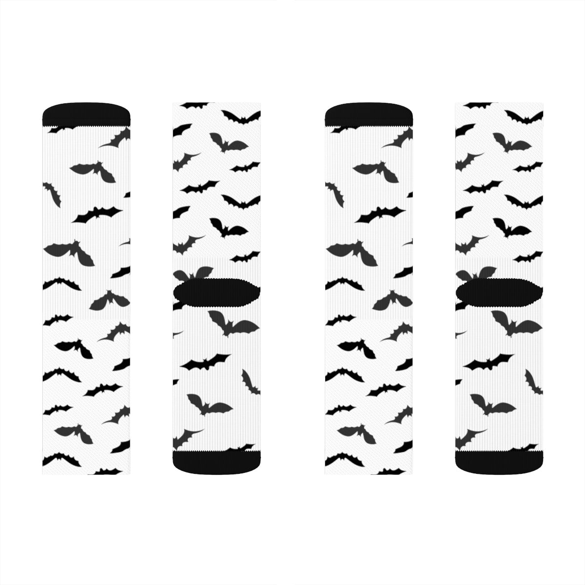 Bat Socks Sublimation Socks