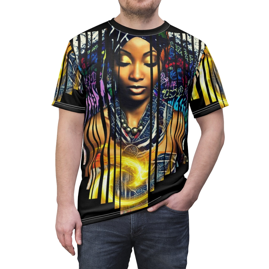All Powerful Unisex AOP Cut & Sew Tee