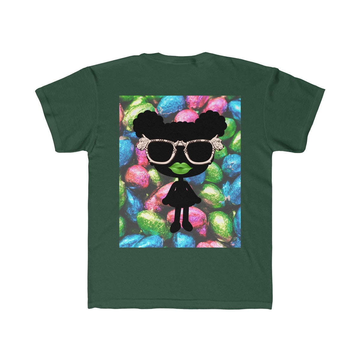 Candy Girls Chocolate Eggs Kids Regular Fit Tee