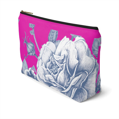 Pretty Pink, Baby Blue Accessory Pouch w T-bottom